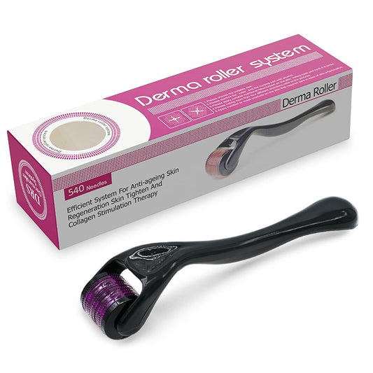 540 Micro-Needle Derma Roller – Skin Rejuvenation & Hair Growth