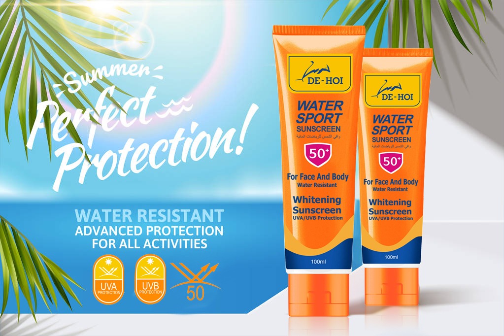 De-Hoi Bright & Hydrate Sunblock – Water-Resistant SPF Protection