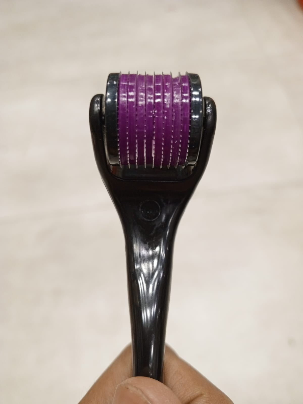 540 Micro-Needle Derma Roller – Skin Rejuvenation & Hair Growth