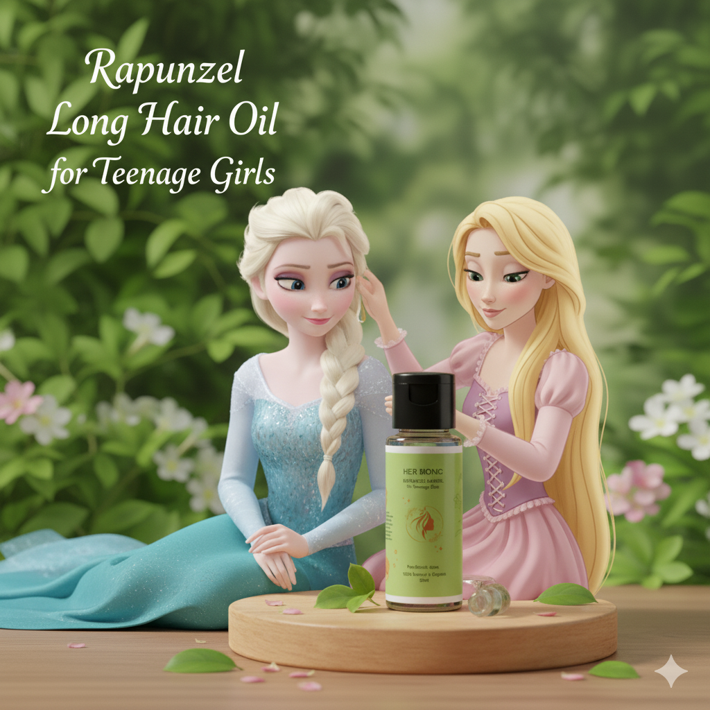 Rapunzel Long Hair Oil for Teenage Girl